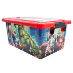 Juguetero Organizador de Plástico Avengers Disney 7Lt