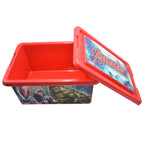 Juguetero Organizador de Plástico Avengers Disney 7Lt