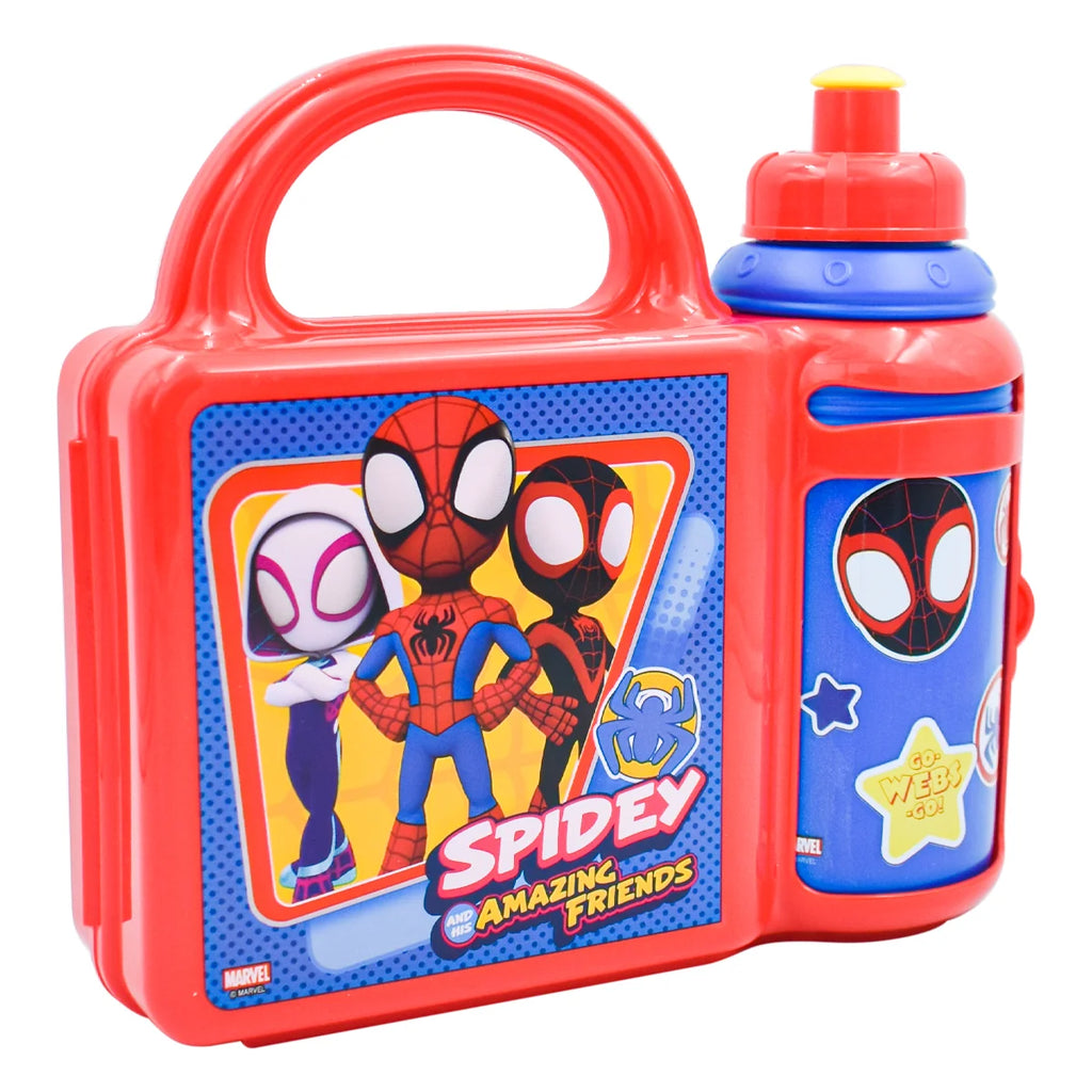 Lonchera Spidey and Friends con Botella