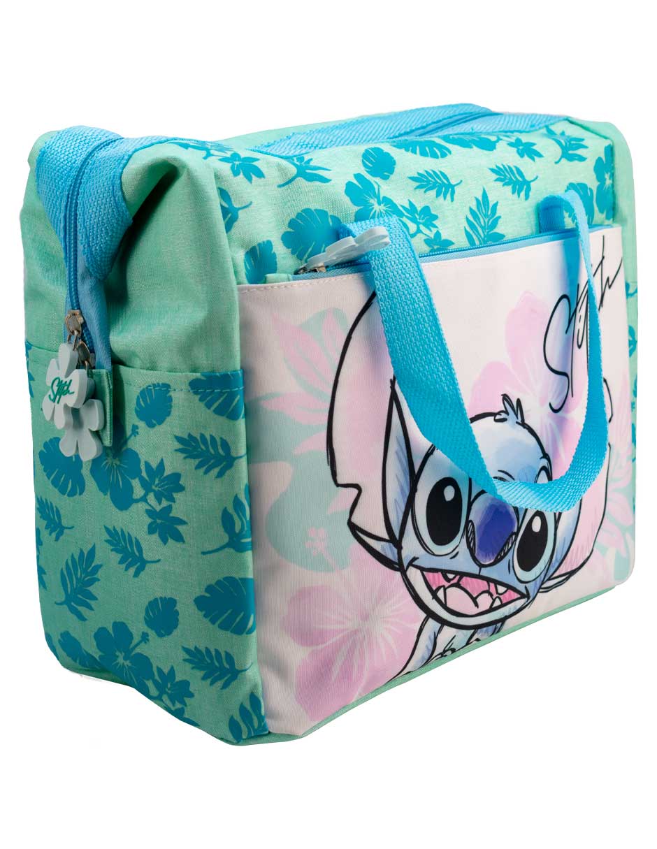 Lonchera Térmica Infantil de Poliéster con Asa Fun Kids Disney Stitch