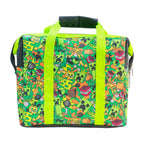 Lonchera Minecraft Verde Y Negro Doble Asa