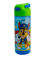 Botella de Plástico con Funda y Tapa Pushup Paw Patrol 600ml