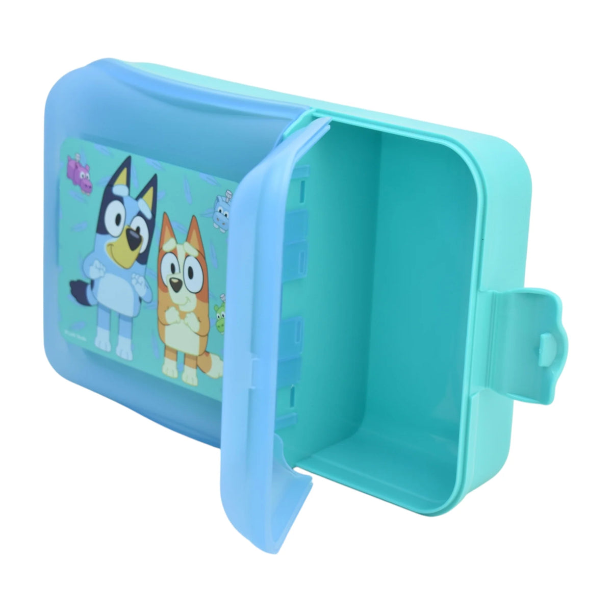 Contenedor de Plástico con 2 Divisiones Bluey 1 Pieza