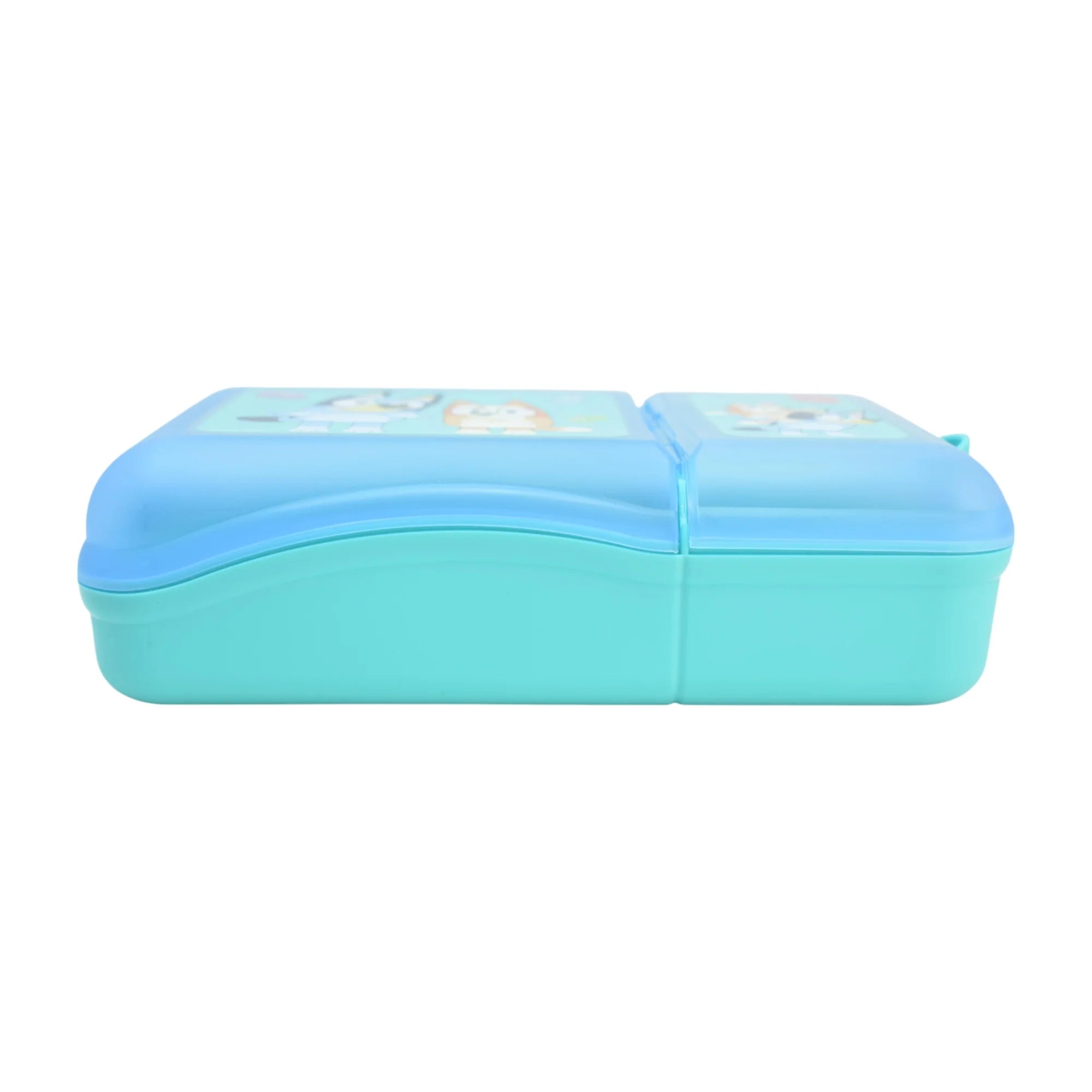 Contenedor de Plástico con 2 Divisiones Bluey 1 Pieza
