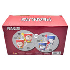 Juego de 2 Tazas de Cerámica con Cuchara Fun Kids Peanust Charlie Brown & Snoopy 310ml