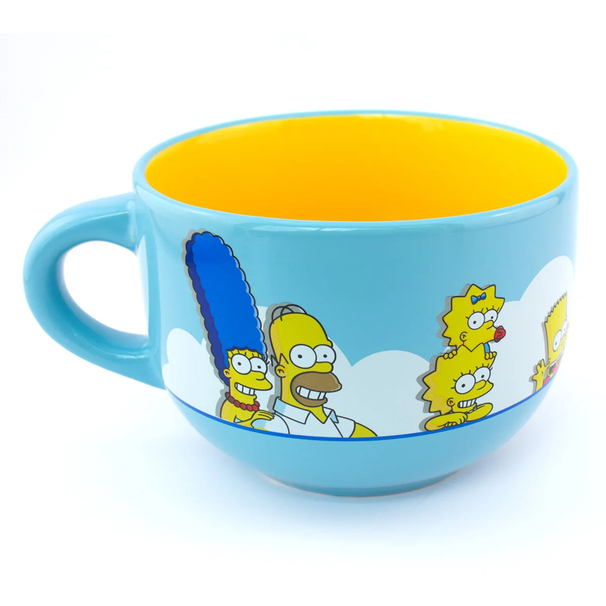 Taza de Cerámica Jumbo Fun Kids Los Simpson 820ml