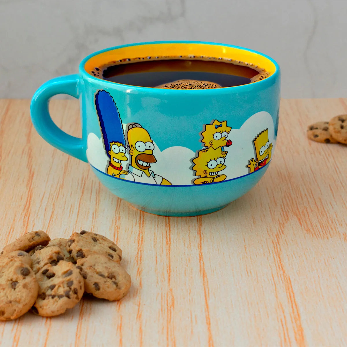 Taza de Cerámica Jumbo Fun Kids Los Simpson 820ml