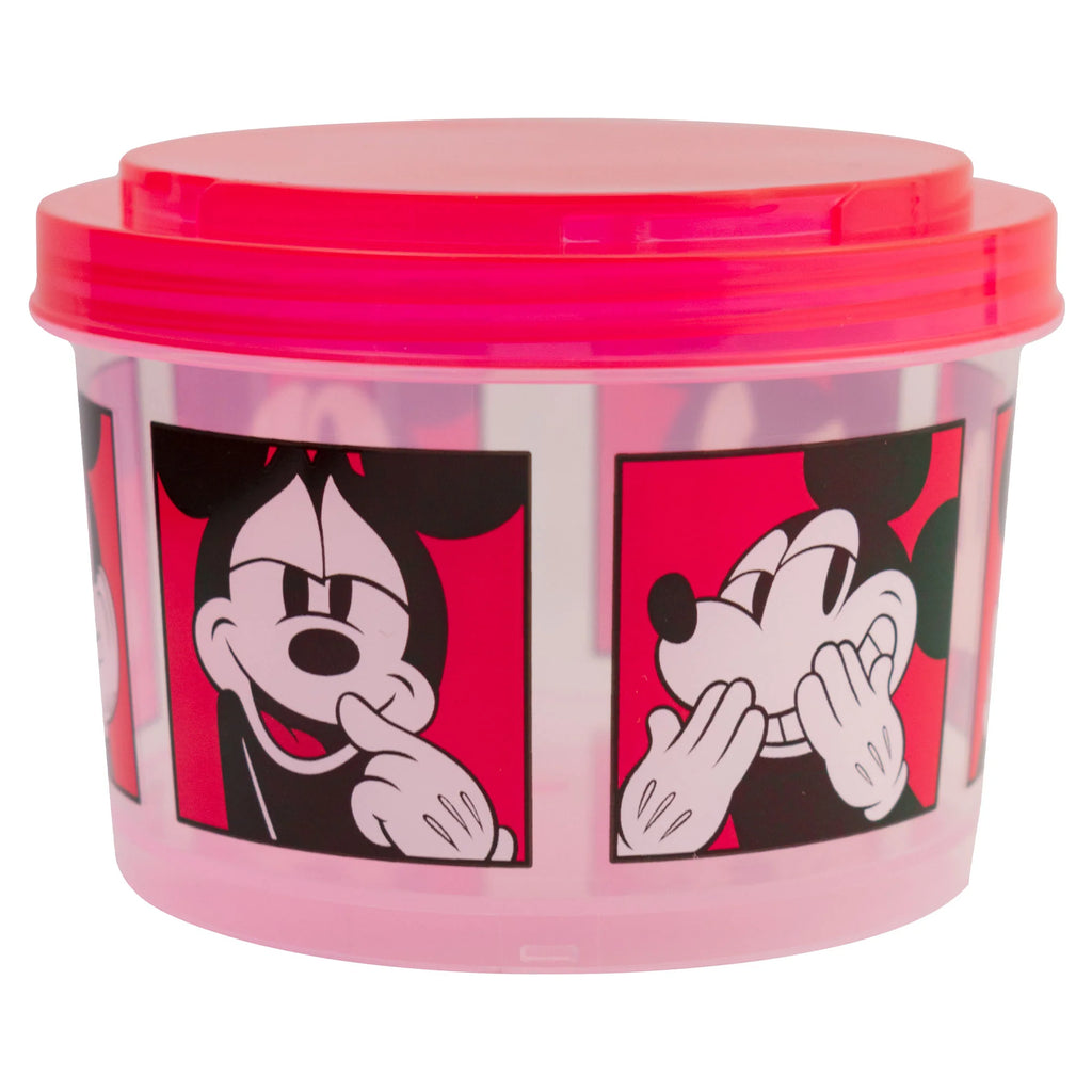 Juego de 3 Contenedores Apilables Mickey Mouse 200ml