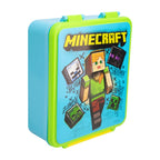 Contenedor de Plástico Hermético para Alimentos con 3 Divisiones Minecraft