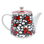 Set Juego Tetera con Tazas Apilable para 2 persona Fun kids Sanrio Hello Kitty Porcelana 4pzas