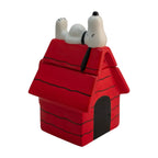 Taza De Cerámica 3D Con Tapa Casa Snoopy Peanuts 591ml
