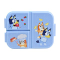 Contenedor de Plástico para Alimentos con 3 Divisiones Bluey 1 Pieza