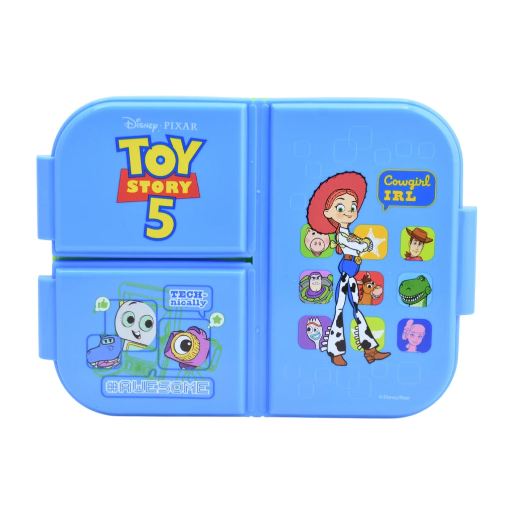 Contenedor de Plástico para Alimentos con 3 Divisiones Toy Story 1 Pieza