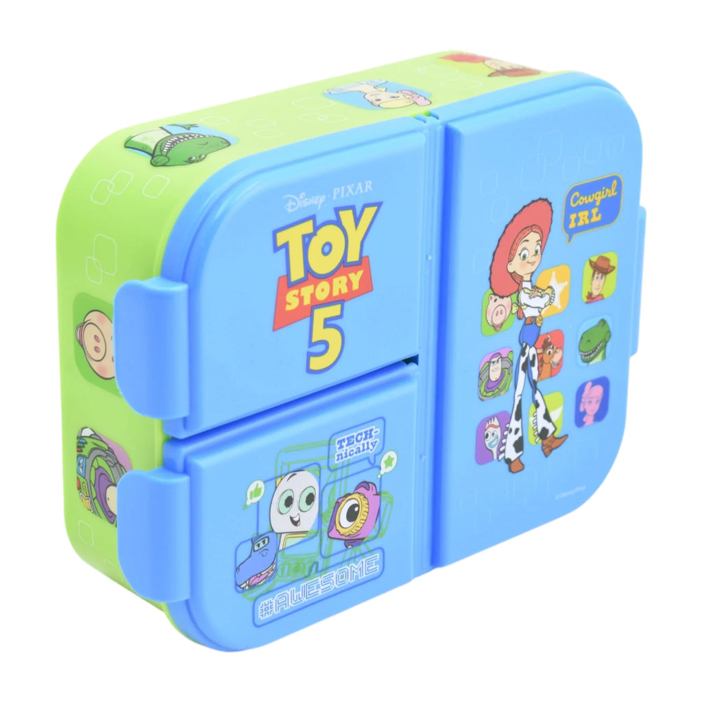 Contenedor de Plástico para Alimentos con 3 Divisiones Toy Story 1 Pieza