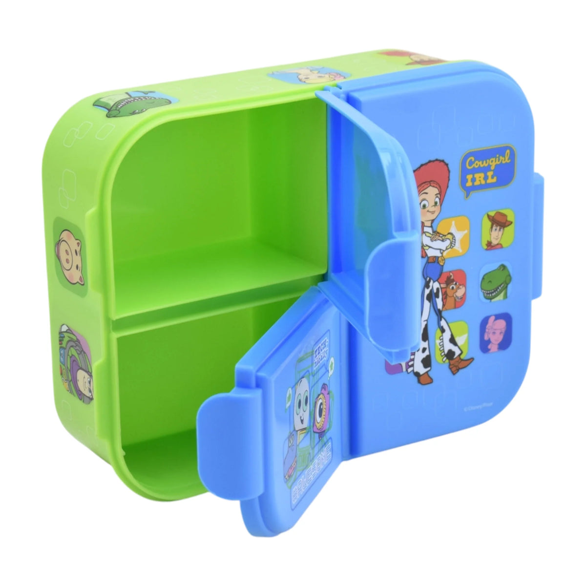 Contenedor de Plástico para Alimentos con 3 Divisiones Toy Story 1 Pieza