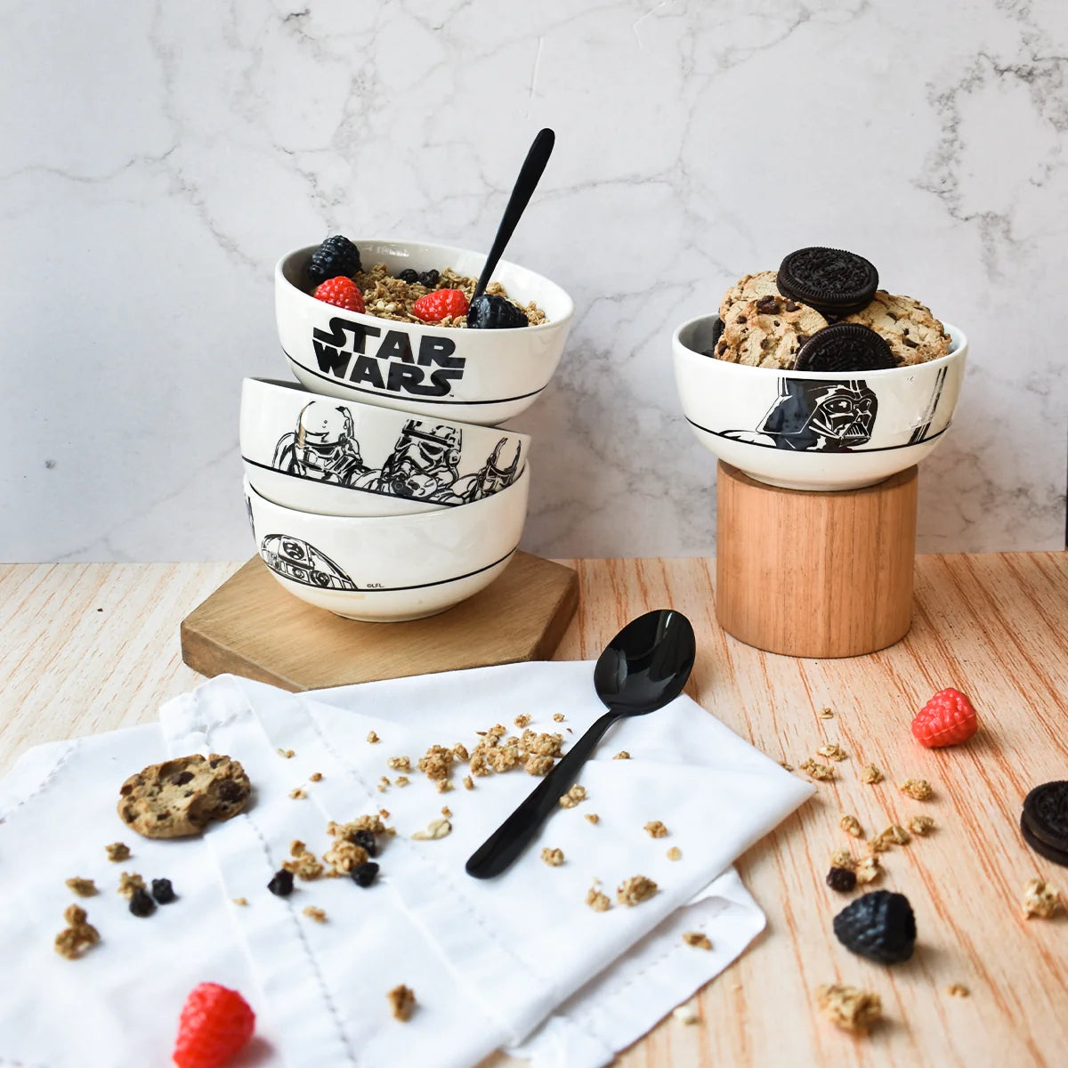 Vajilla de Porcelana Fun Kids Disney Star Wars 12pz