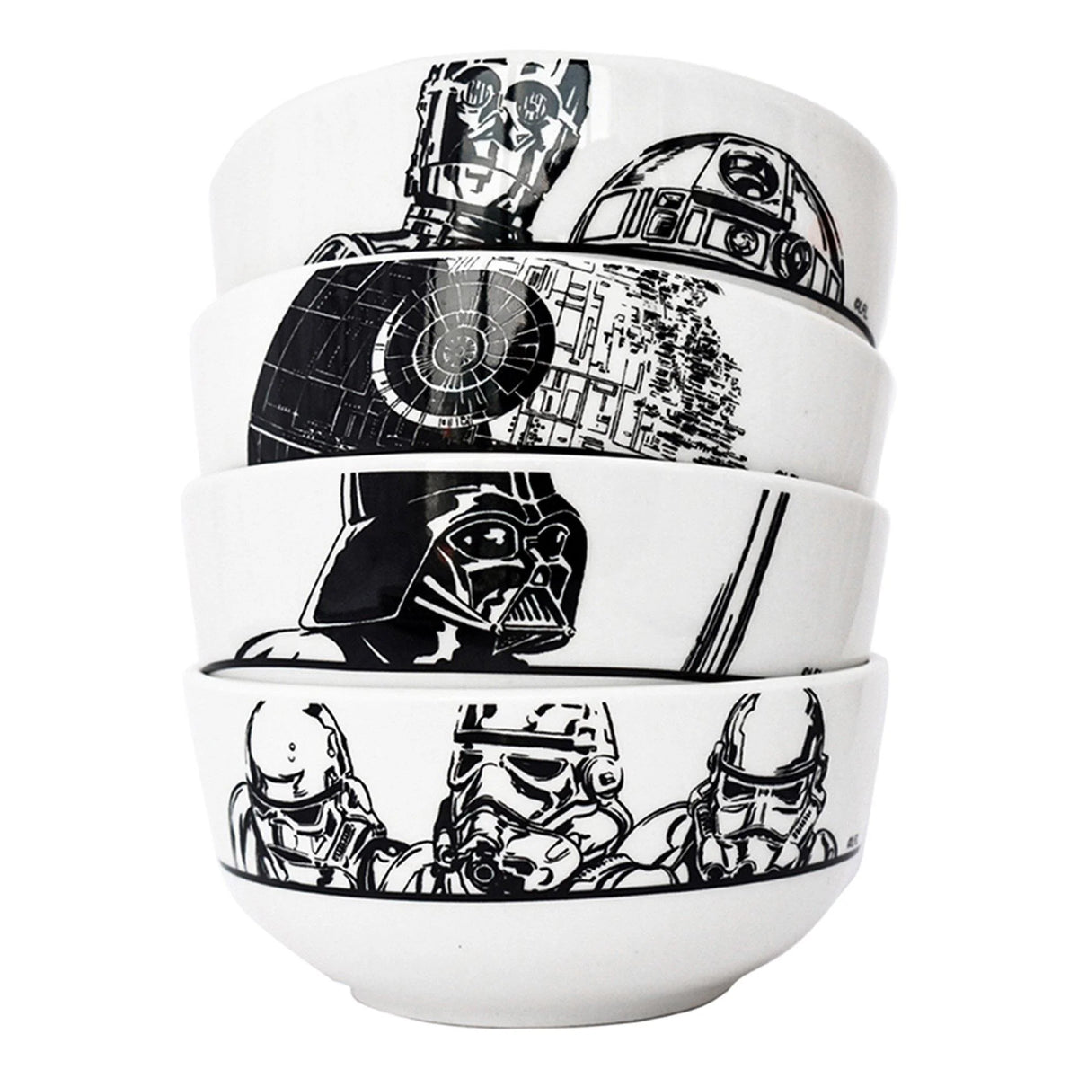 Vajilla de Porcelana Fun Kids Disney Star Wars 12pz