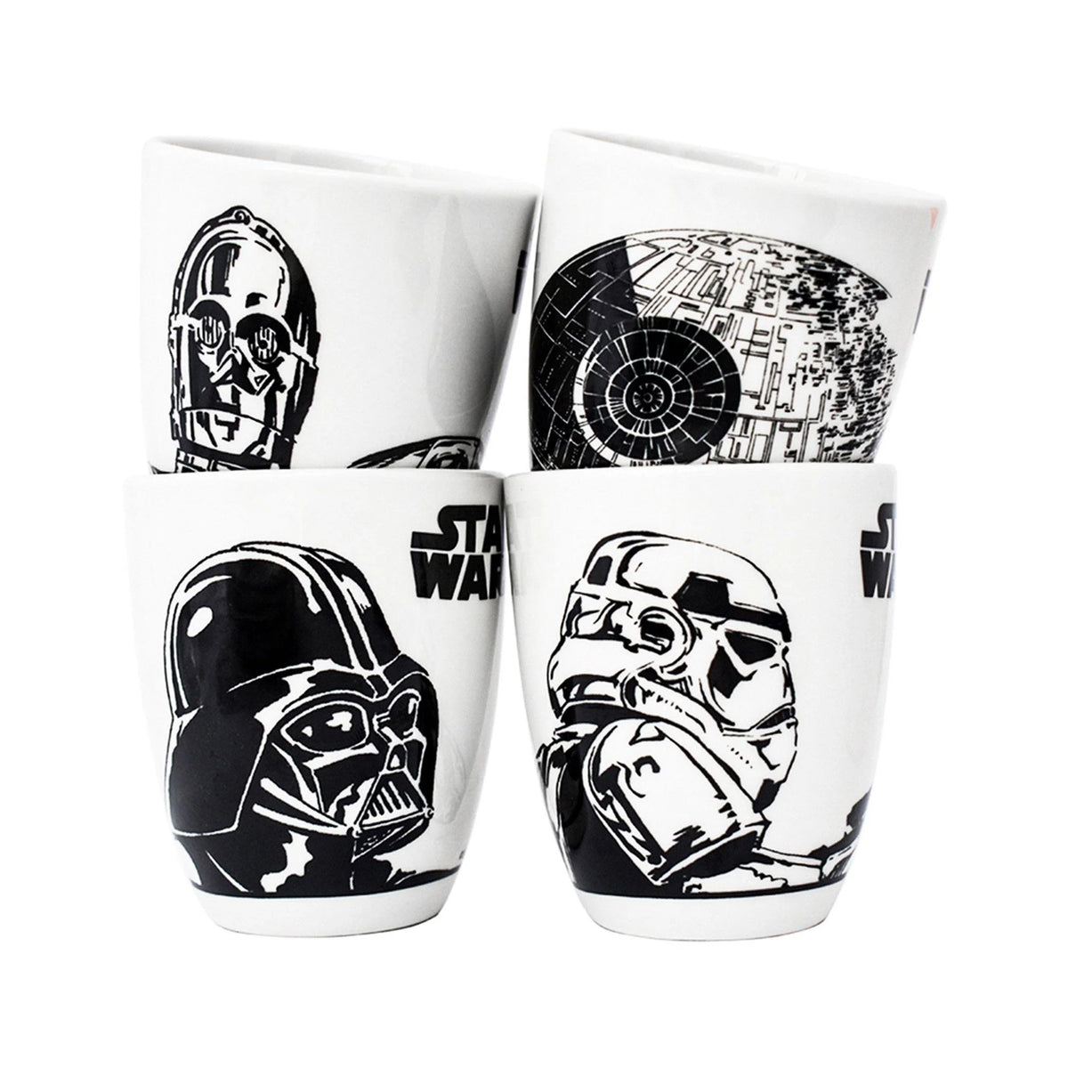 Vajilla de Porcelana Fun Kids Disney Star Wars 12pz