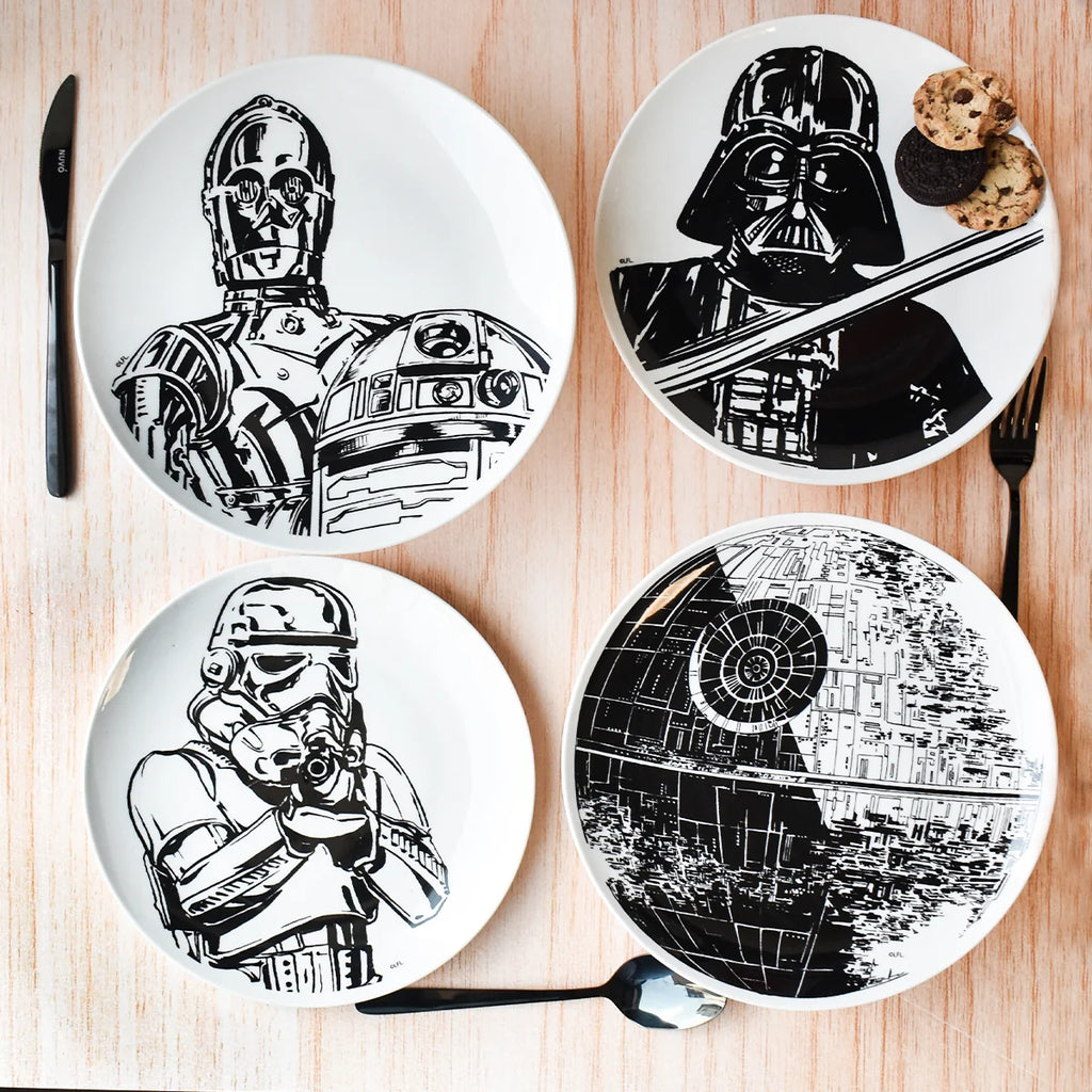 Vajilla de Porcelana Fun Kids Disney Star Wars 12pz