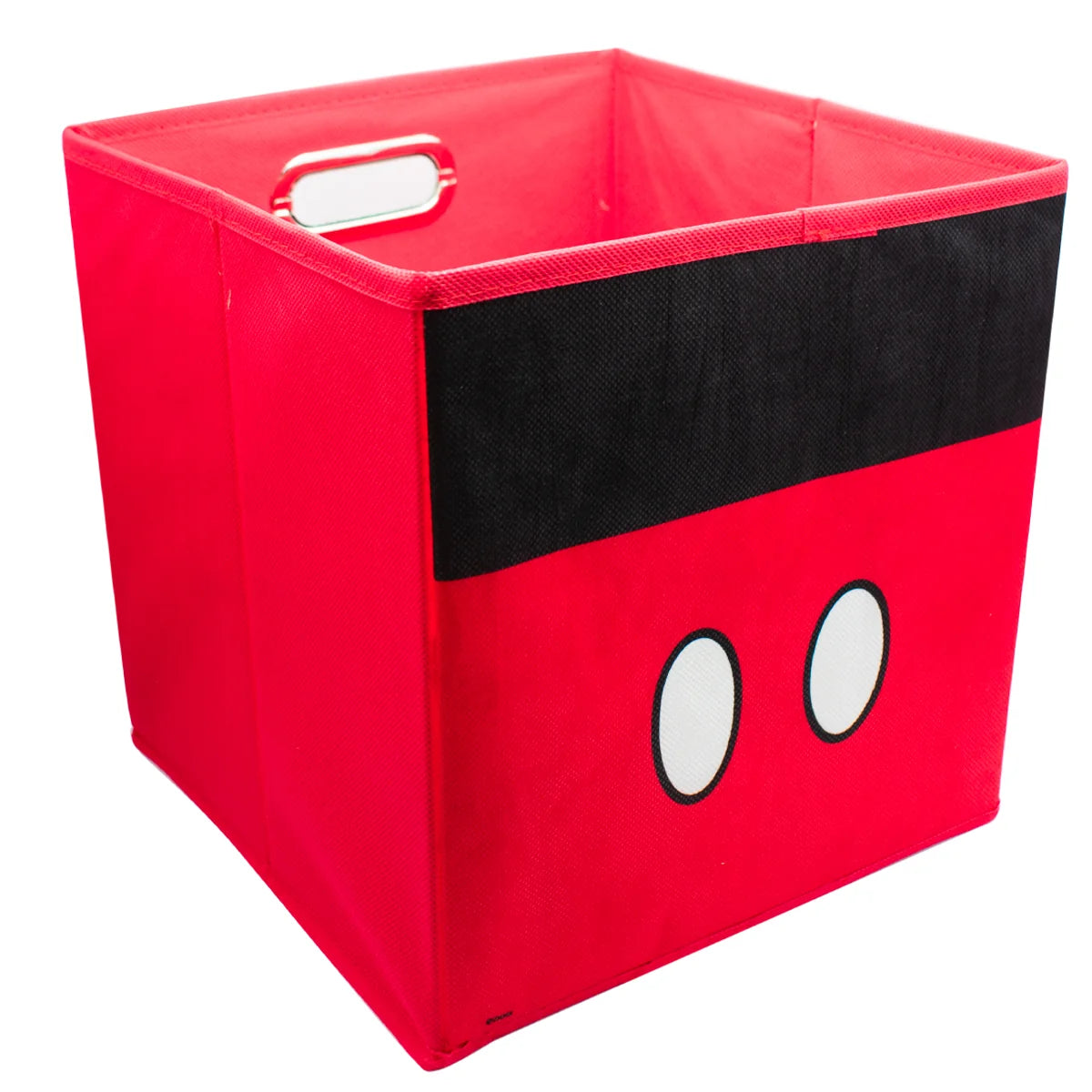 Cesta de Tela para Almacenamiento Fun Kids Disney Mickey Mouse Roja 1pza