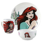 Vajilla Fun Kids Disney Princesas Porcelana 12pz