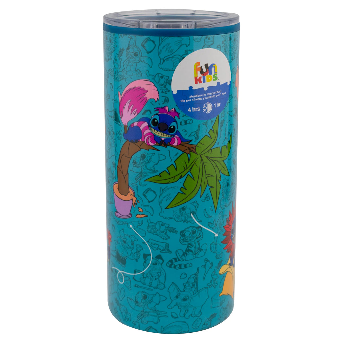 Termo de Acero Inoxidable con Doble Pared y Asa Stitch Disfraces 500ml