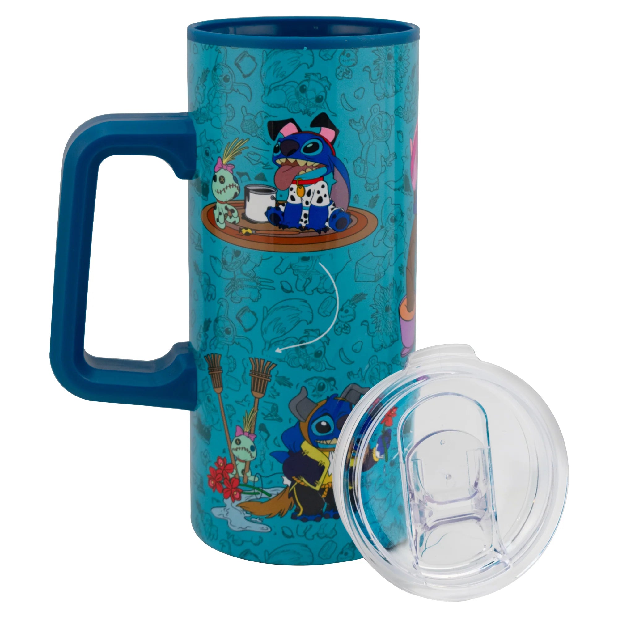Termo de Acero Inoxidable con Doble Pared y Asa Stitch Disfraces 500ml