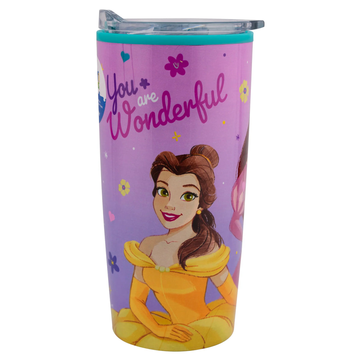 Termo de Acero Inoxidable con Doble Pared Fun Kids Princesas 500ml