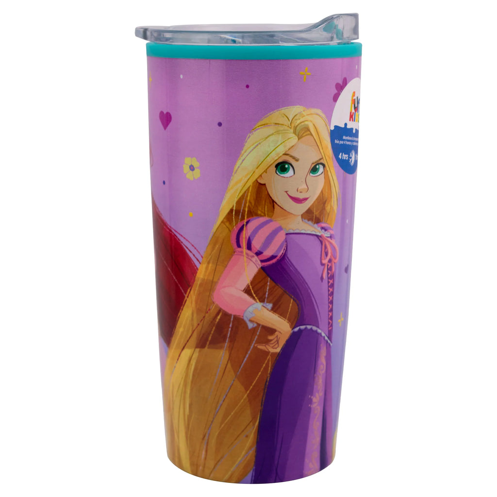 Termo de Acero Inoxidable con Doble Pared Fun Kids Princesas 500ml