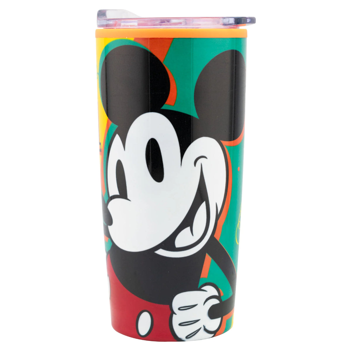 Termo de Acero Inoxidable con Doble Pared Fun Kids Mickey Mouse 500ml