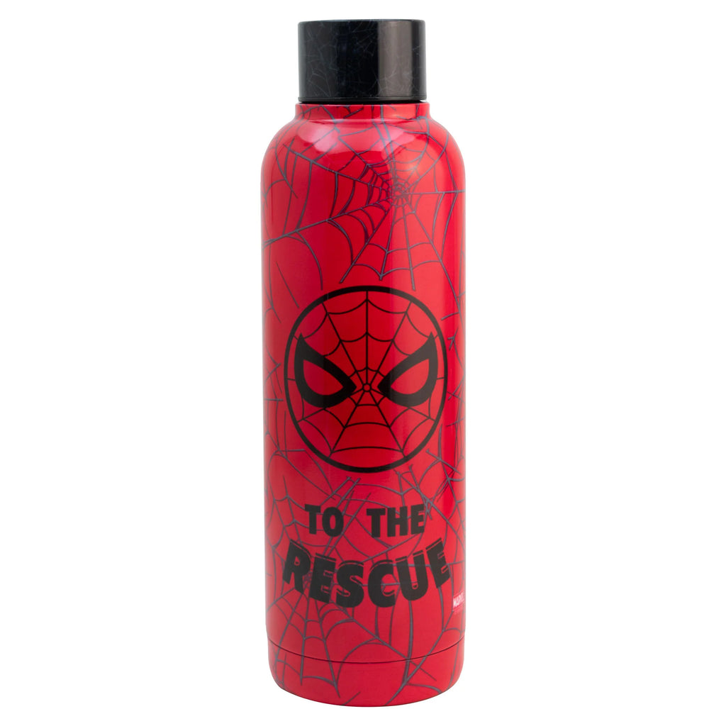Termo de Acero Inoxidable con Doble Pared Fun Kids Spider-man 500ml