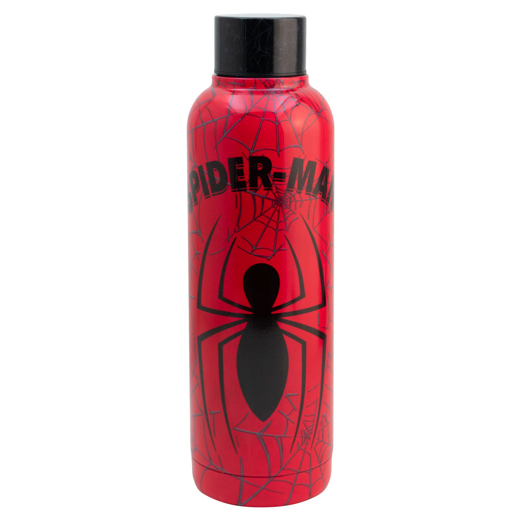 Termo de Acero Inoxidable con Doble Pared Fun Kids Spider-man 500ml