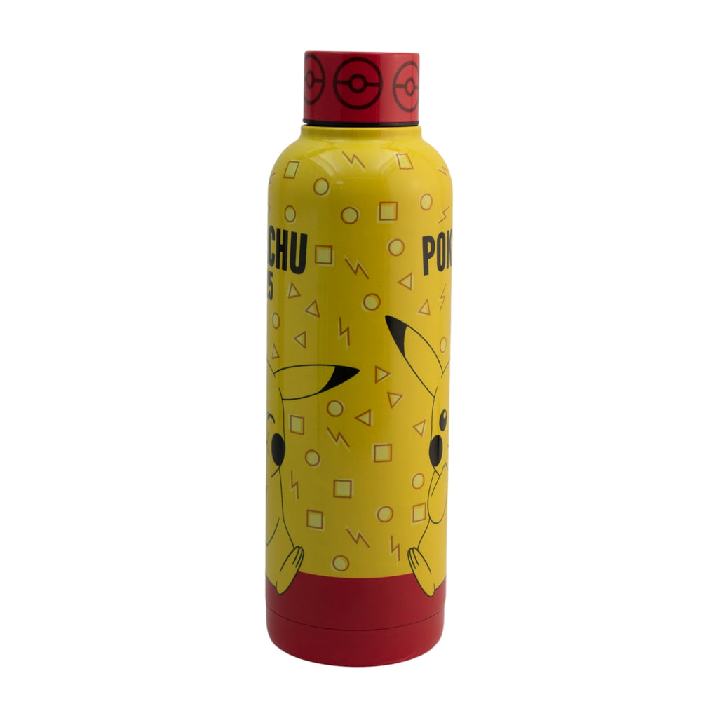 Termo de Acero Inoxidable con Doble Pared Fun Kids Pikachu 500ml