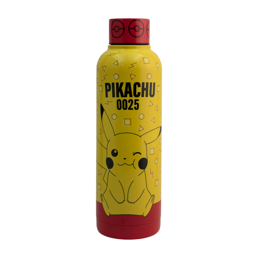 Termo de Acero Inoxidable con Doble Pared Fun Kids Pikachu 500ml