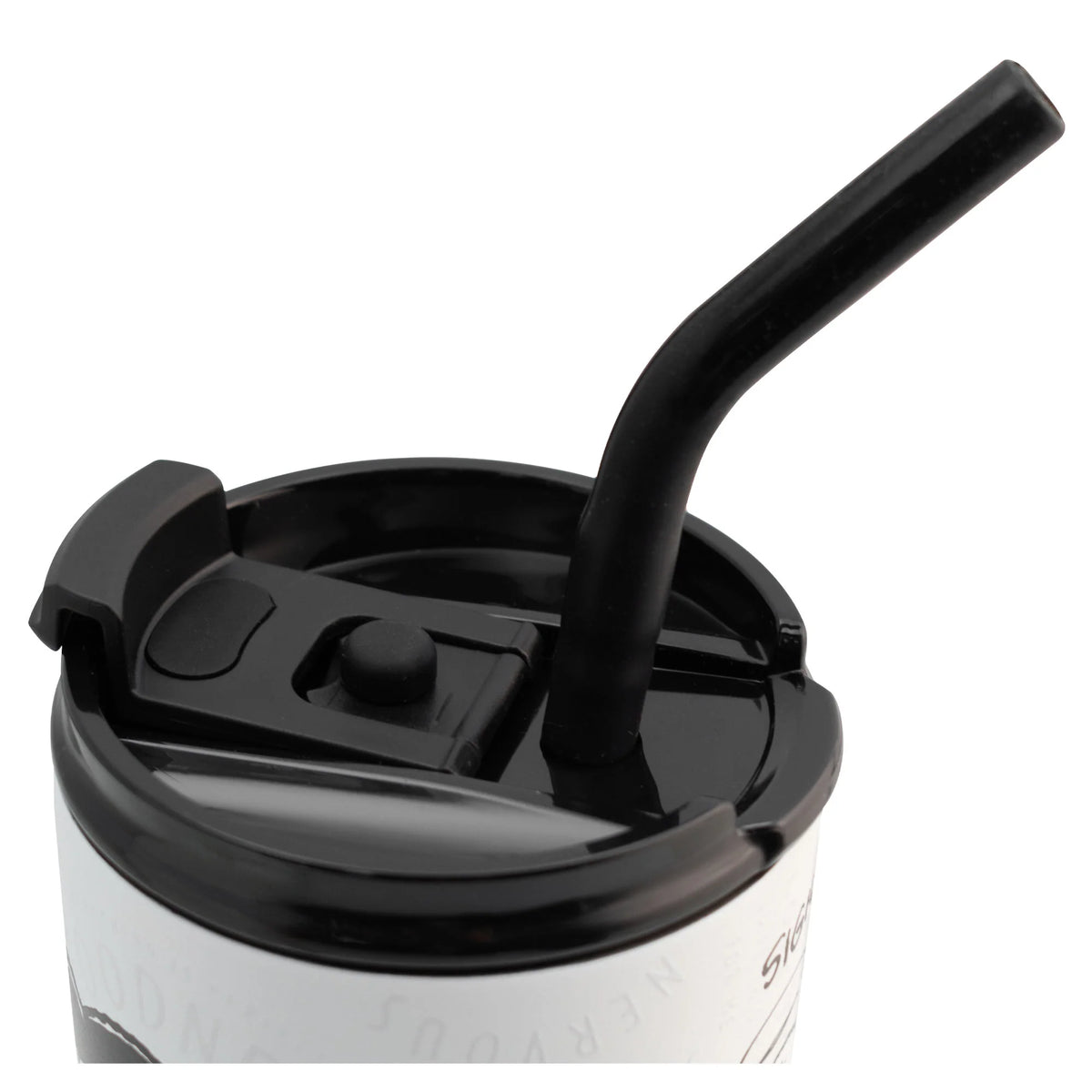Termo de Acero Inoxidable con Doble Pared, Tapa y Popote Snoopy 600ml