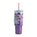 Termo de Acero Inoxidable con Doble Pared, Asa Y Popote Hello Kitty and Friends 1.2 Litros