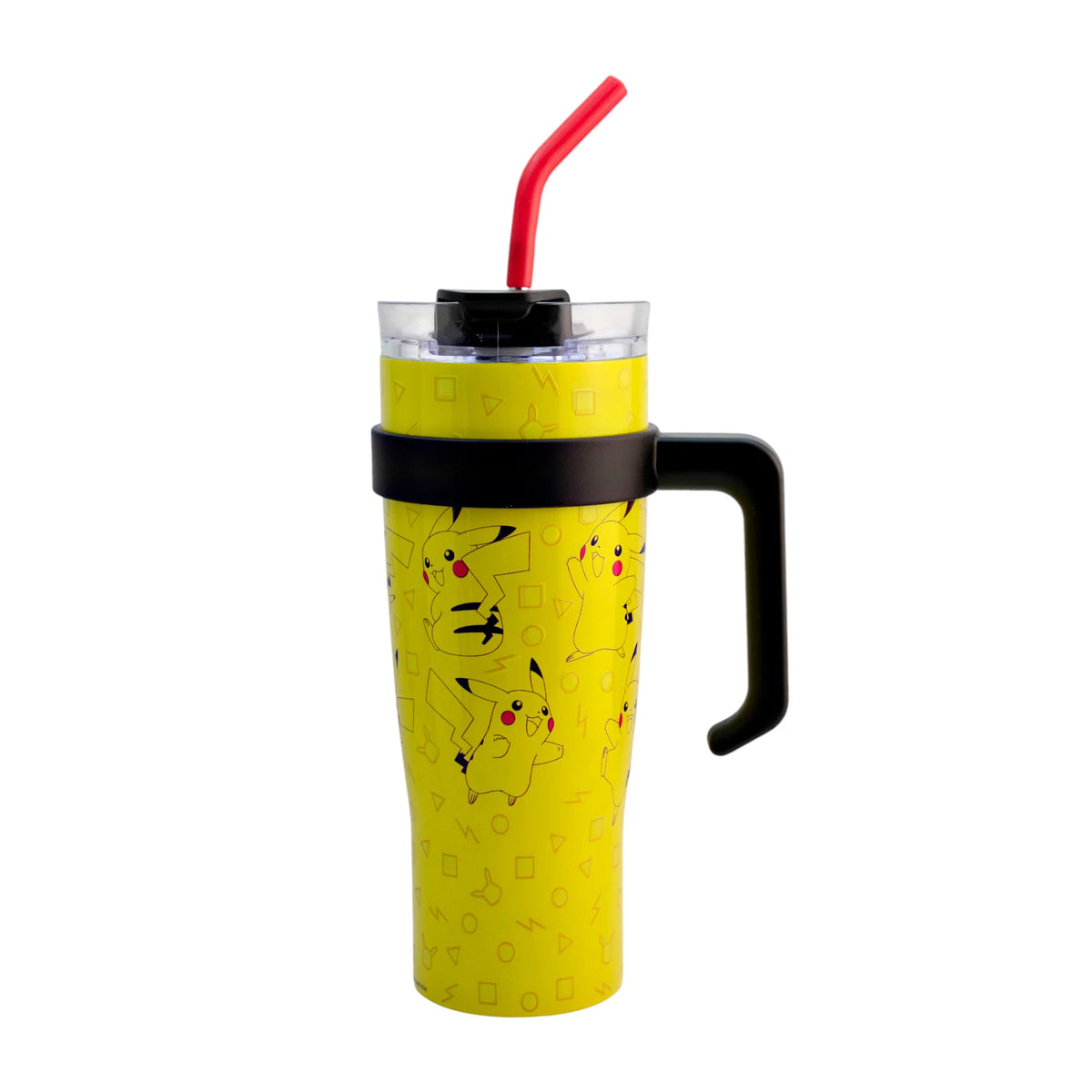 Termo de Acero Inoxidable con Doble Pared y Tapa Doble Pokemon 1.2 Litros