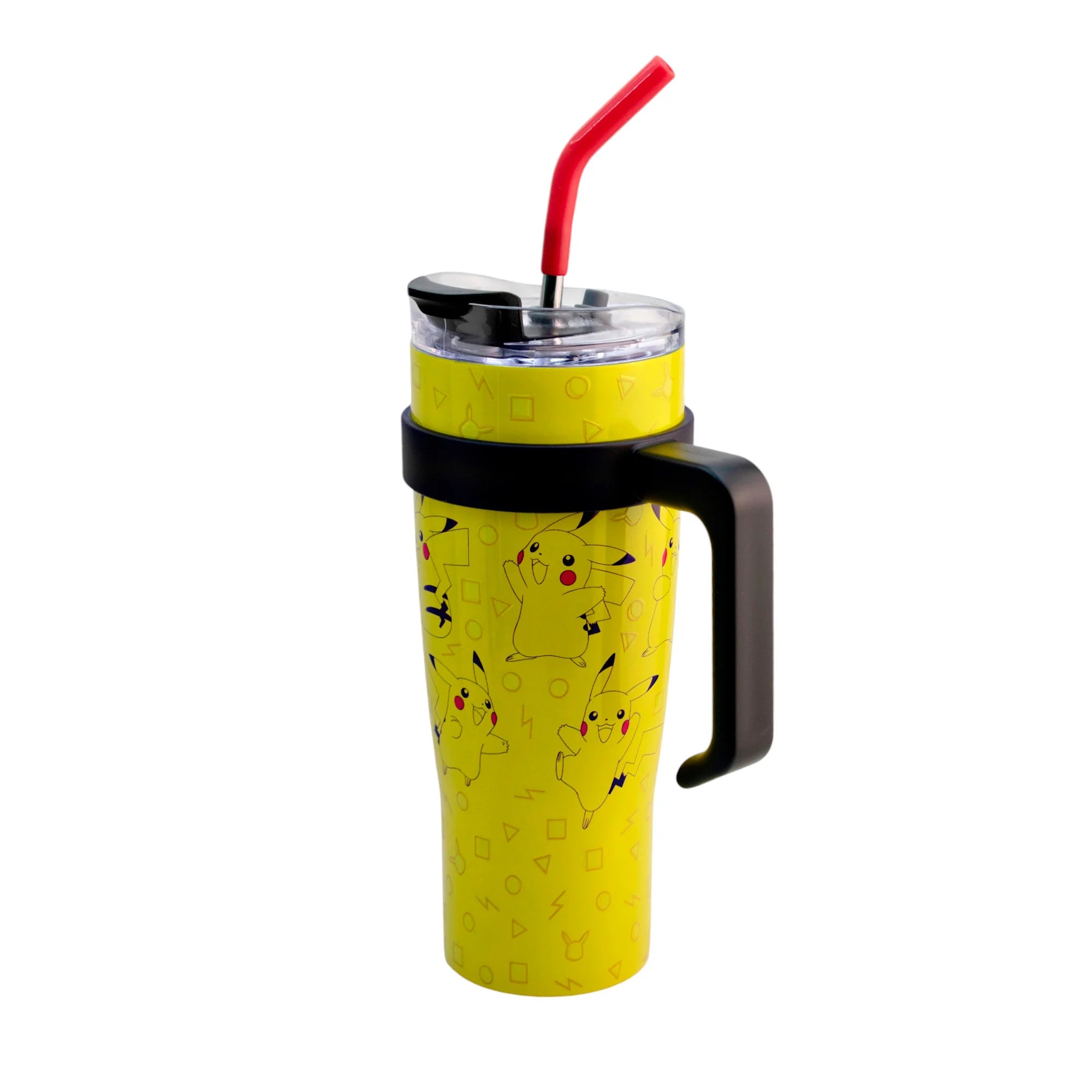 Termo de Acero Inoxidable con Doble Pared y Tapa Doble Pokemon 1.2 Litros