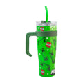 Termo de Acero Inoxidable con Doble Pared y Tapa Doble Minecraft 1.2 Litros