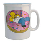 Taza de Cerámica Jumbo Iridiscente Los Simpson Homero 790ml