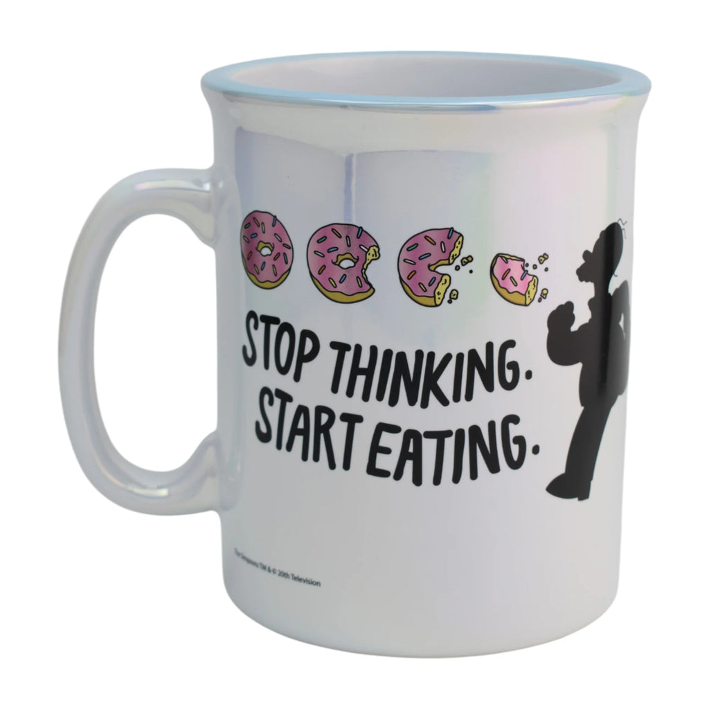 Taza de Cerámica Jumbo Iridiscente Los Simpson Homero 790ml