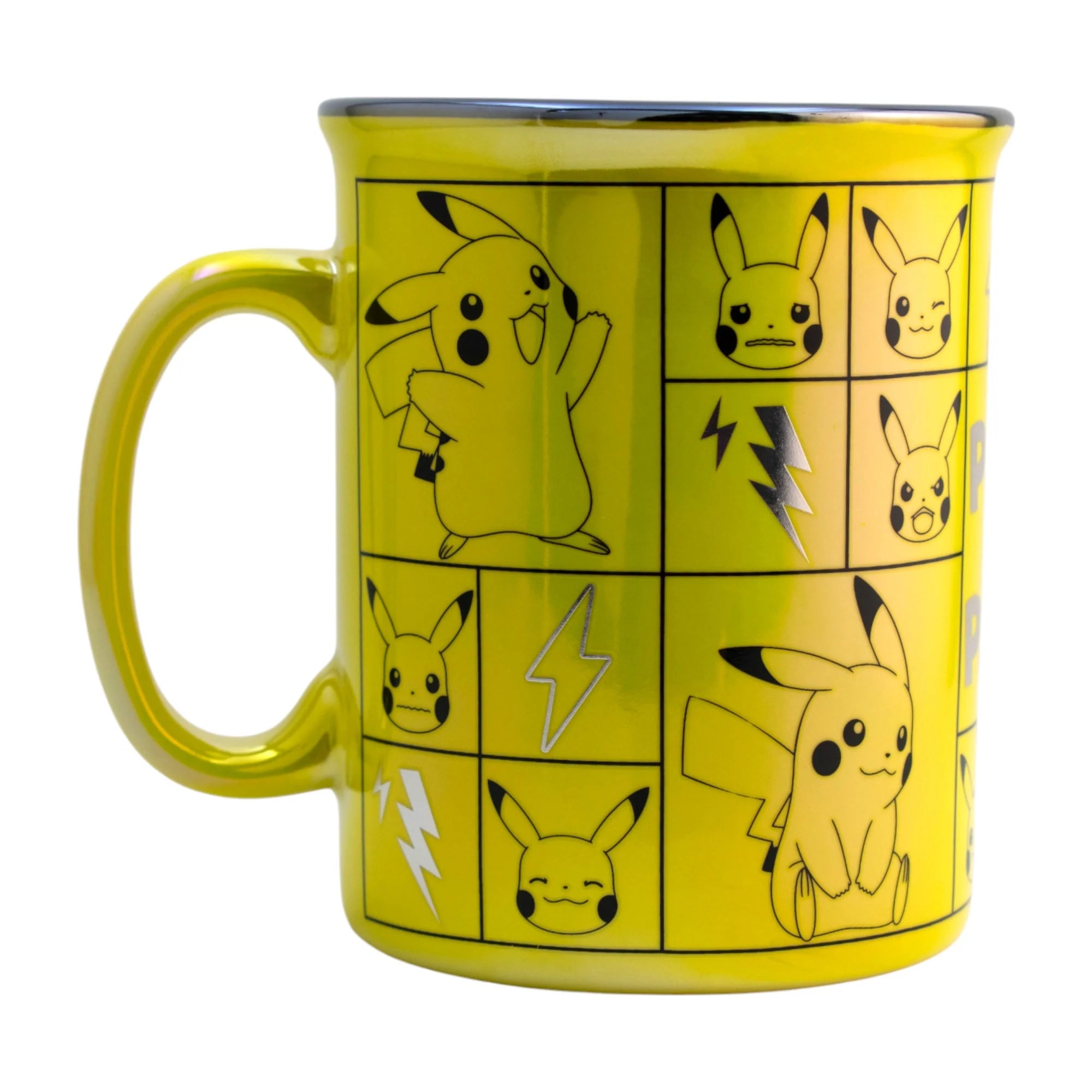 Taza de Cerámica Jumbo Iridiscente Pikachu Pokémon 790ml
