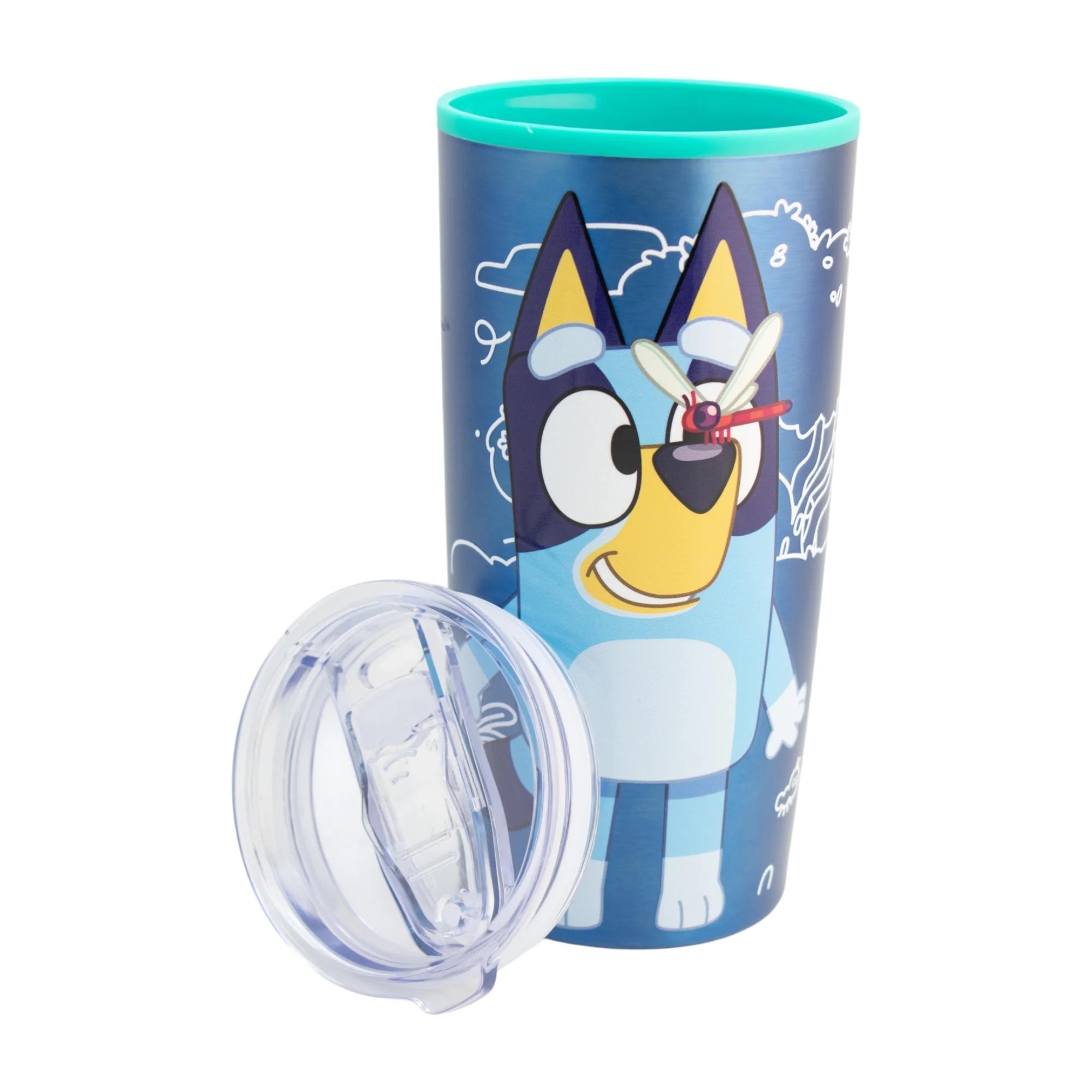 Termo de Acero Inoxidable con Doble Pared Fun Kids Bluey 500ml