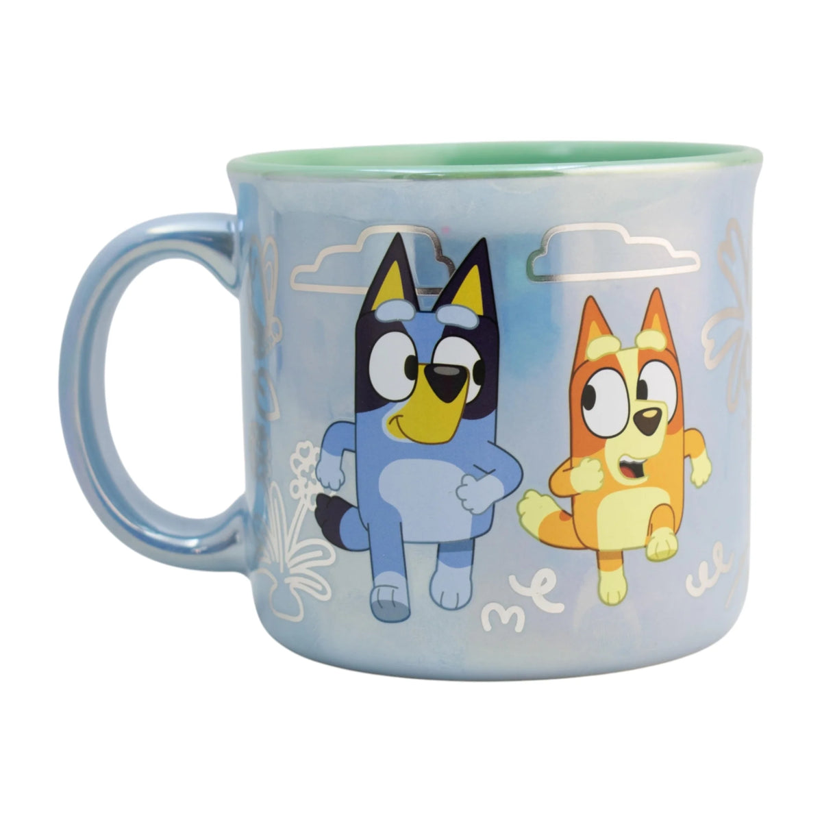 Taza de Cerámica Iridiscente Fun Kids Bluey 430ml