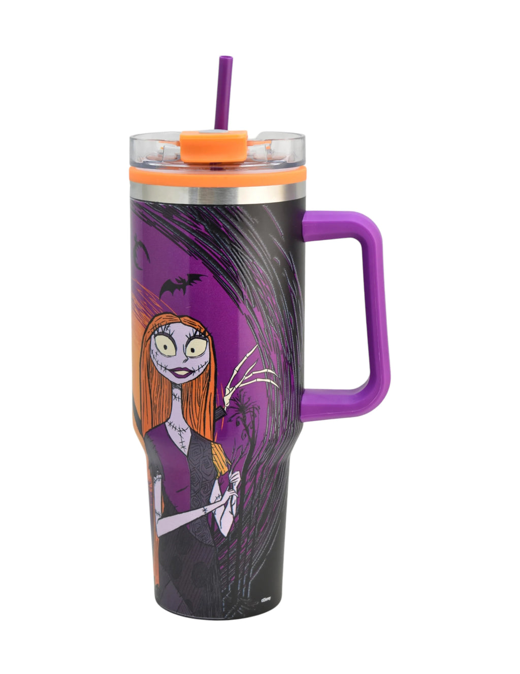 Termo de Acero Inoxidable con Doble Pared, Asa Y Popote Jack 1.2 Litros