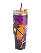 Termo de Acero Inoxidable con Doble Pared, Asa Y Popote Jack 1.2 Litros