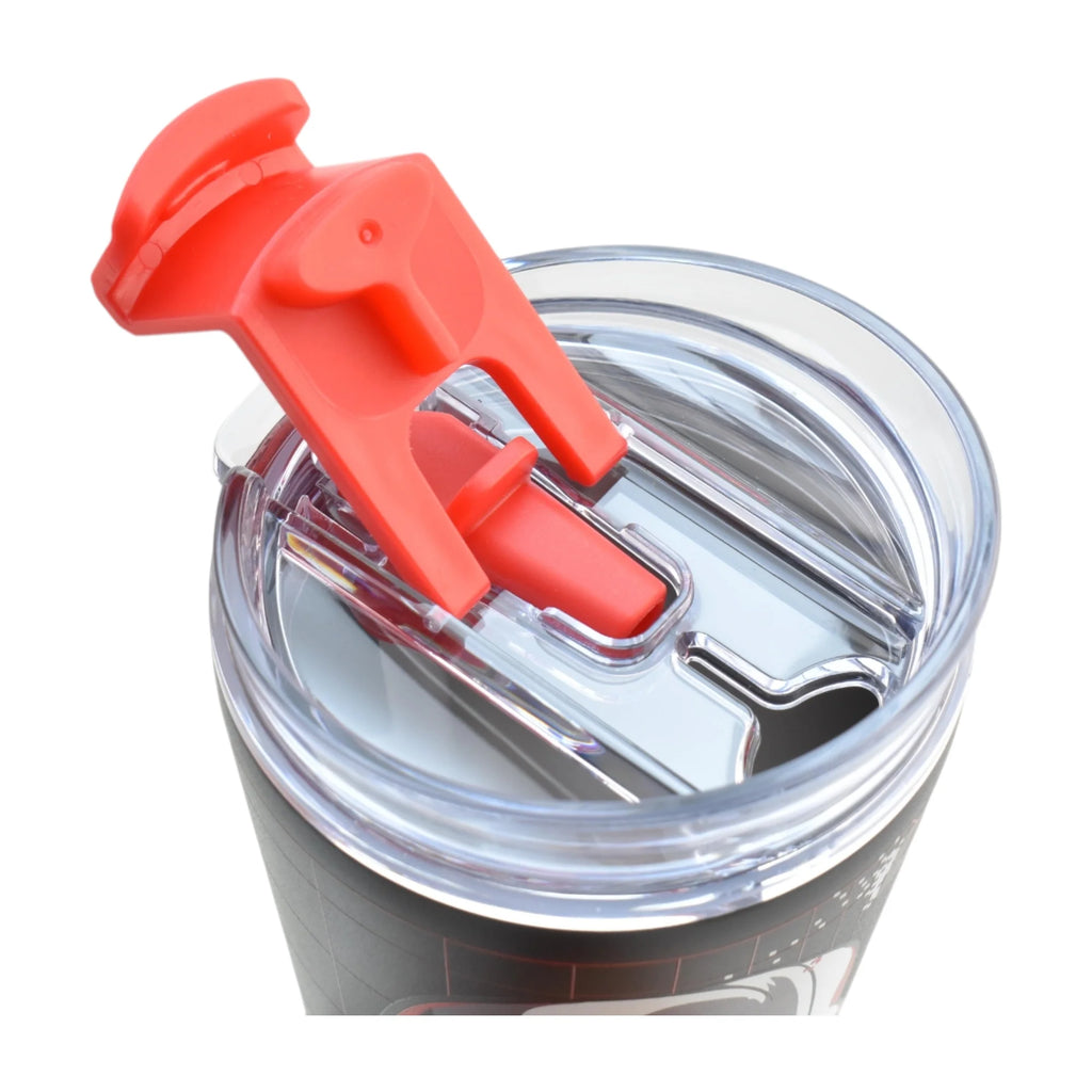 Termo de Acero Inoxidable con Doble Pared, Tapa Doble con Popote Star Wars 900ml