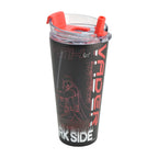 Termo de Acero Inoxidable con Doble Pared, Tapa Doble con Popote Star Wars 900ml