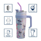 Termo de Acero Inoxidable con Doble Pared y Tapa Doble Stitch Mate 1.2 Litros