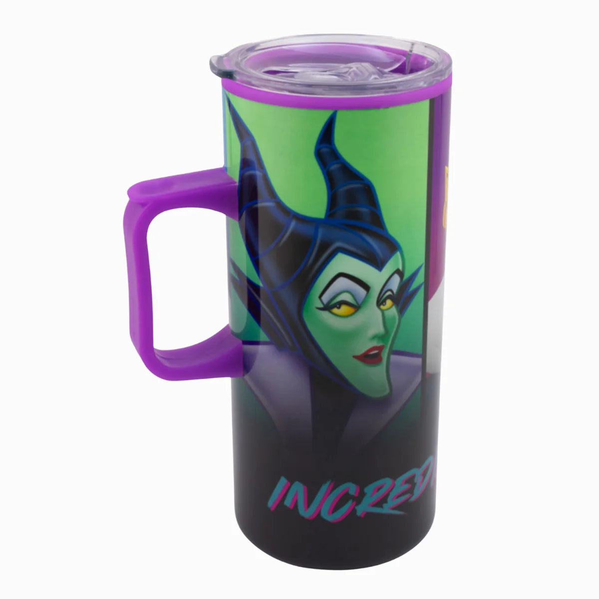 Termo de Acero Inoxidable con Doble Pared y Asa Villanas Disney 500ml